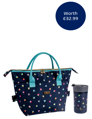 Confetti Convertible Lunch Bag and Travel Mug