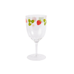 Strawberries & Cream Wine Glass