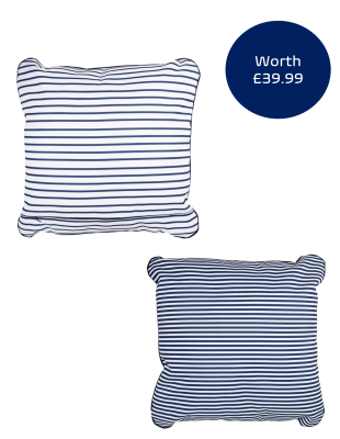 Three Rivers Double Sided Outdoor Cushion set of 2