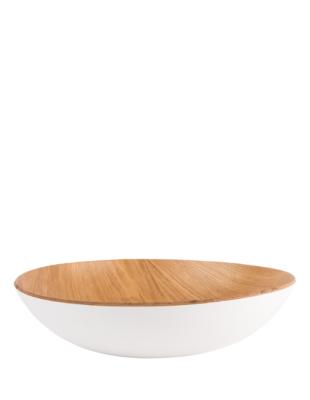 White Willow Wood Fruit Bowl