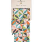 Carnaby set of 2 tea towels