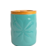 Carnaby Ceramic Embossed Jar